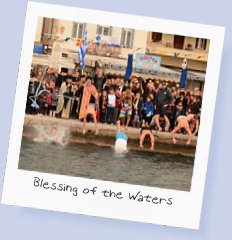 Benediction of the Waters, Poros, January 2014