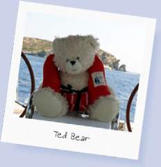 Ted Bear; who contributed photographs of his sailing holiday in 2012