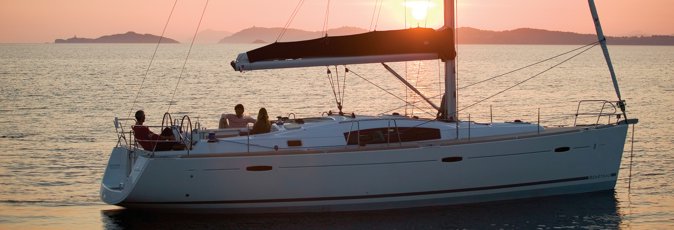 Benetau Oceanis 43 sailing yacht available from Greek Sails for flotilla & bareboat charter from Poros, Greece