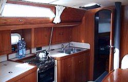 The Jeanneau Sun Odyssey 37.1 galley. Image courtesey & with permission of Chantiers Jeanneau S.A.