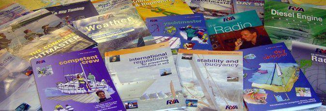 Sail training books & manuals available from Greek Sails & Poros Yachting Academy via Amazon