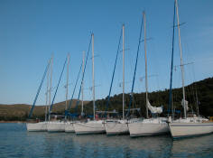 Flotilla sailing