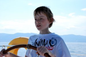 All ages can learn to sail with Greek Sails...although formal qualifications do impose age restrictions