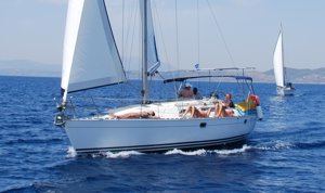 A Jeanneau Sun Odyssey 37.1 sailing yacht